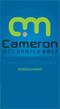 Mobile Screenshot of cameronmccormickgolf.com